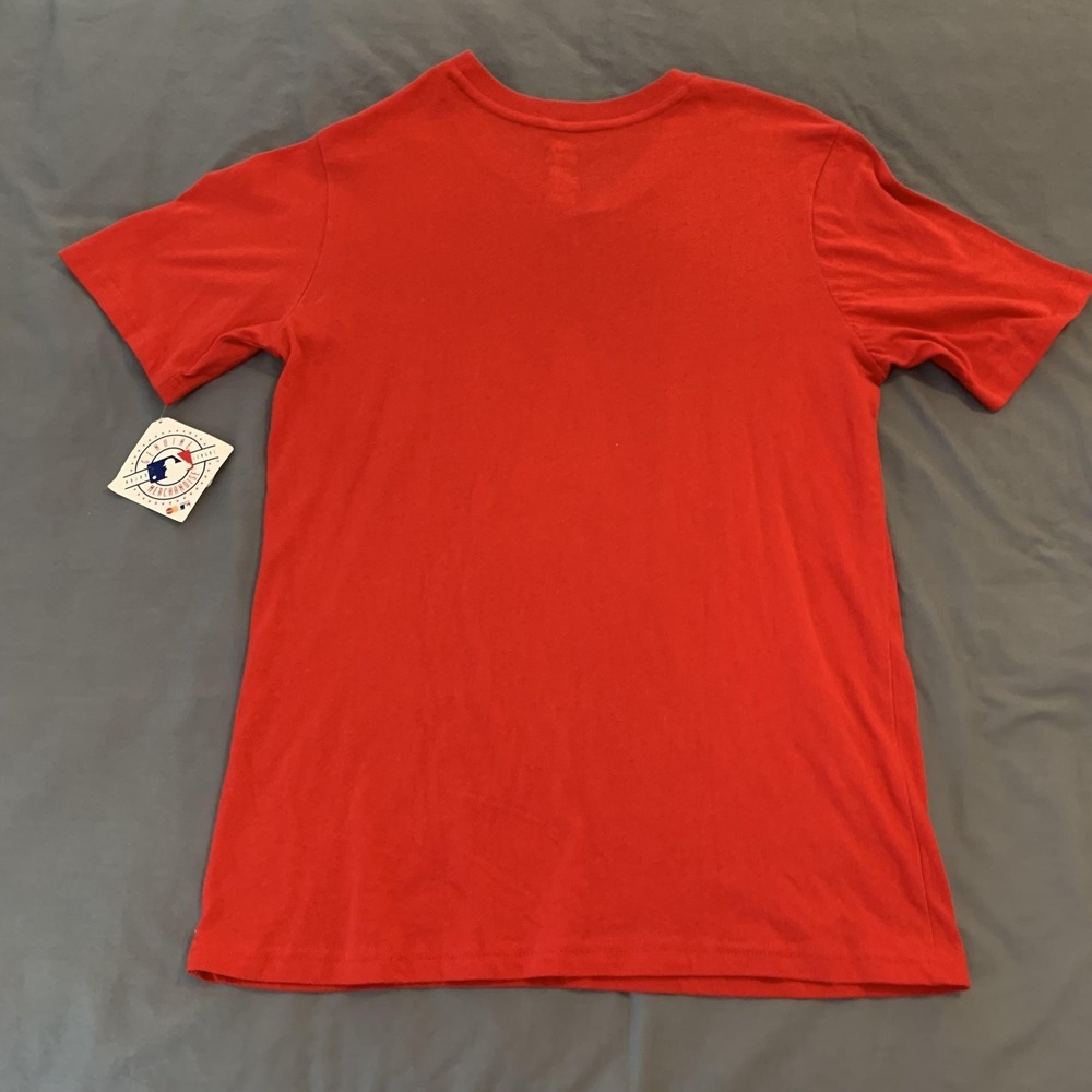 Los Angeles Angels Shirt Mens XL Red MLB Baseball Majestic Tee T-Shirt Cotton - Picture 6 of 7
